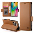 thumbnail image 4 of Designed for iPhone 11 Pro Max Wallet Case, with Card Slots Strong Magnetic Closure PU Leather Flip Fold Shockproof Kickstand Durable Purse Flip Case for iPhone 11 Pro Max - Brown, 4 of 7