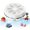 White, variant on Portable Fruit and Vegetable Cleaner,Fruit and Vegetable Washing Machine,Food Purifier with Electrolysis Technology,Waterproof Fruits Cleaner Device For Veggie Grains Rice Meat Seafood