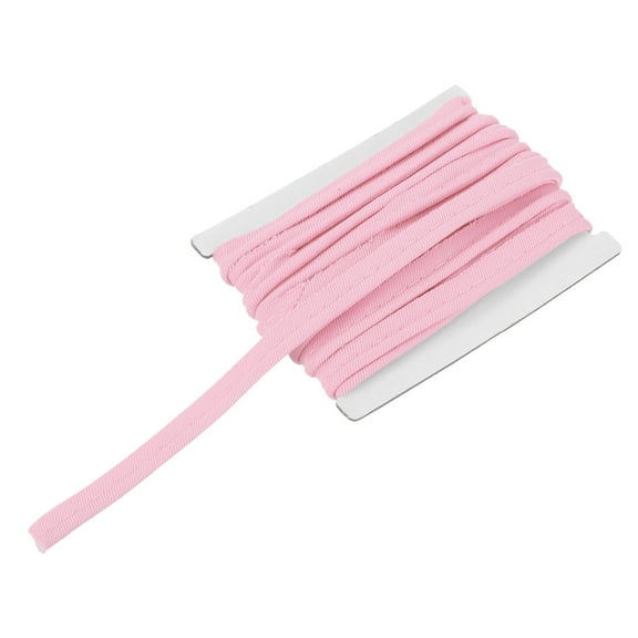 Piping Cord Trim 6 Yards 1/2 Inch Piping Tape for Sewing DIY Crafting Fabric Edge Trim Light Pink