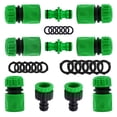 thumbnail image 1 of Conector de tubería de grifo de agua de adaptador de grifo de plástico para el hogar de 28 piezas para ensamblador de tubos de agua de granja de jardín Advancent HA6174-00B, 1 of 6