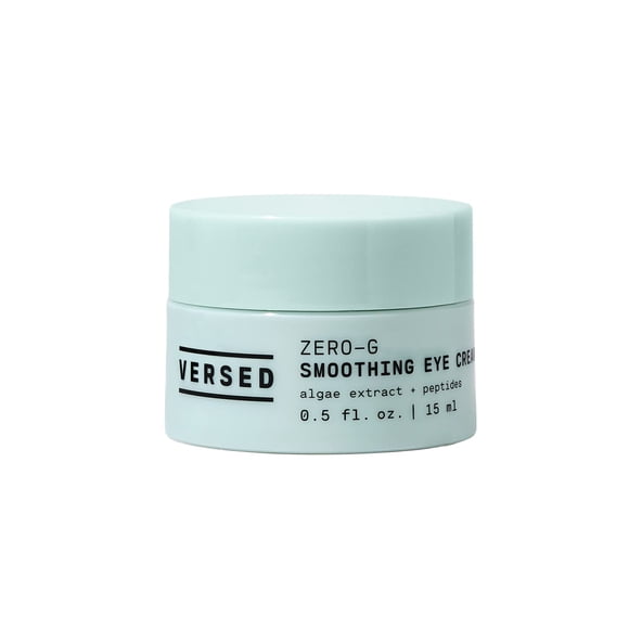 Crema para ojos Versed Zero-G, extracto suavizante de algas, 15 ml