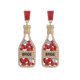 thumbnail image 1 of Pendientes colgantes con diamantes de imitación para mujer, joyería de moda, E1539 rojo, 1 of 5