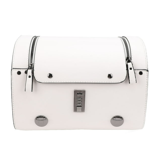 Bolsa Trasera Para Motocicleta, 18 L, Bolsa Trasera Para Motocicleta, De Liberación Rápida, De Piel Sintética, De Alta Capacidad, Bolsa De Equipaje De Viaje Para Motocicleta Con