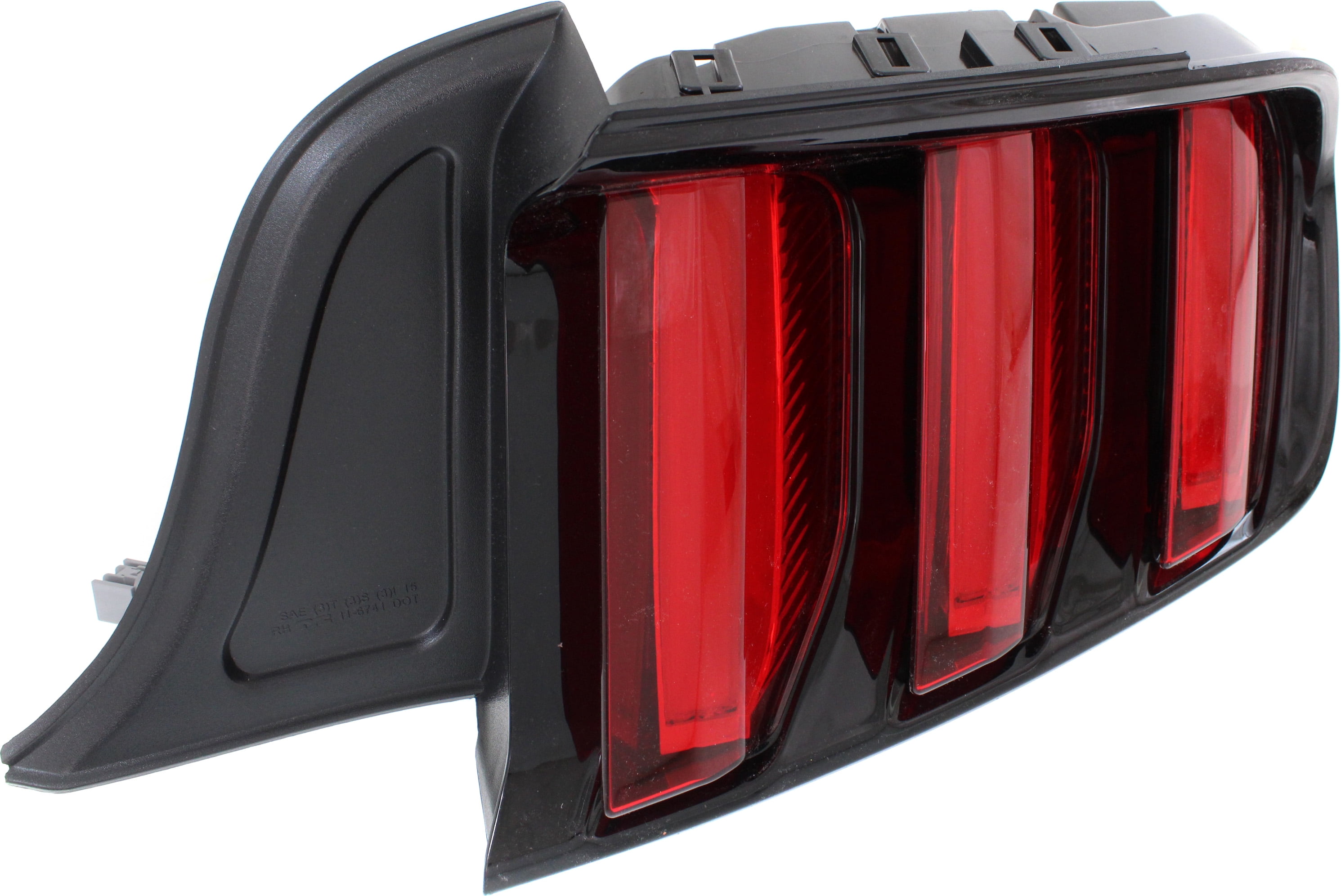 Replacement RF73010005Q Tail Light Compatible with 2015-2017 Ford Mustang Right Passenger With bulb(s) CAPA Certified