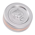thumbnail image 3 of 3 Layers Push Slider Coin Toy Metal Round Shaped Magnetic Anxiety Relief Slider Games with Storage Bag Silver, 3 of 12