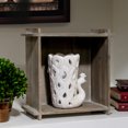 thumbnail image 2 of Urban Trends Collection: Ceramic Peacock Vase Gloss Finish, 2 of 2