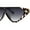 Clear Tortoise Gold Smoke, variant on Womens Flat Top Shield Cat Eye Rectangle Squared Cat Eye Sunglasses Black Gold Black