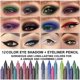 thumbnail image 2 of Lápiz Delineador de Ojos de larga duración, pigmento de Color blanco, delineador de ojos impermeable, lápiz de cejas negro, herramientas de maquillaje de cosméticos para mujeres, 14 colores （24, 2 of 5