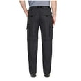 thumbnail image 2 of BC Clothing Men's Convertible 2 front slant pockets Stretch Cargo Pant/Shorts Mx32/Charcoal, 2 of 3