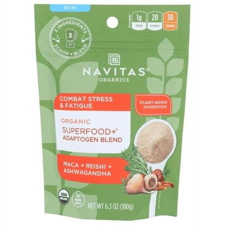 Navitas Organics Organic Adaptogen Blend Superfood 6.3 oz - Pack of 3