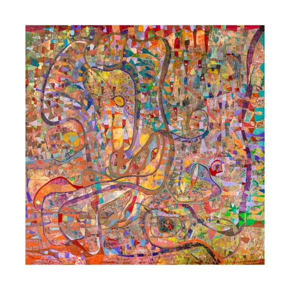 Trademark Fine Art Alise Loebelsohn Dystopia Canvas Wall Art