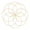 thumbnail image 4 of 10PCS Dreamcatcher DIY Circles Round Metal Rings DIY Adornment Accessories SHANGJUE, 4 of 8