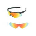 thumbnail image 5 of Walleva Fire Red Polarized Replacement Lenses for Oakley SI Ballistic M Frame 3.0 Sunglasses, 5 of 5