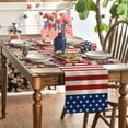 thumbnail image 2 of Sm:)e Patchwork Buffalo Plaid Placemats Set of 4, 12 x 18 Inch, 4th of July Table Runner Independence Day Patriotic Table Decoration Gifts Home Kitchen Dining Indoor Holiday Decor, 2 of 7