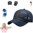 thumbnail image 1 of Optimumeny Gorra de béisbol informal de verano para exteriores, gorra de malla completa transpirable unisex, gorra de béisbol Optimumeny - Ajustable, 1 of 7