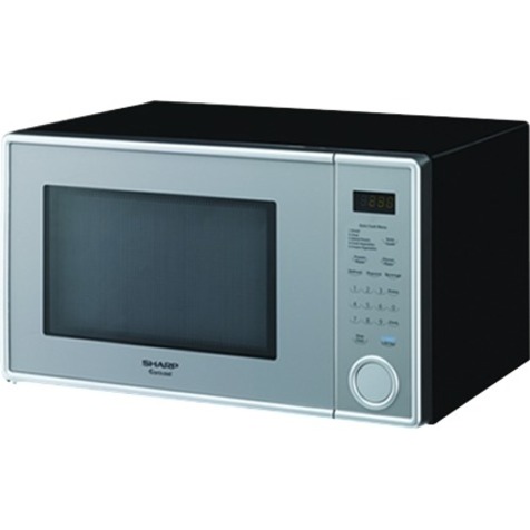 sharp carousel microwave silver