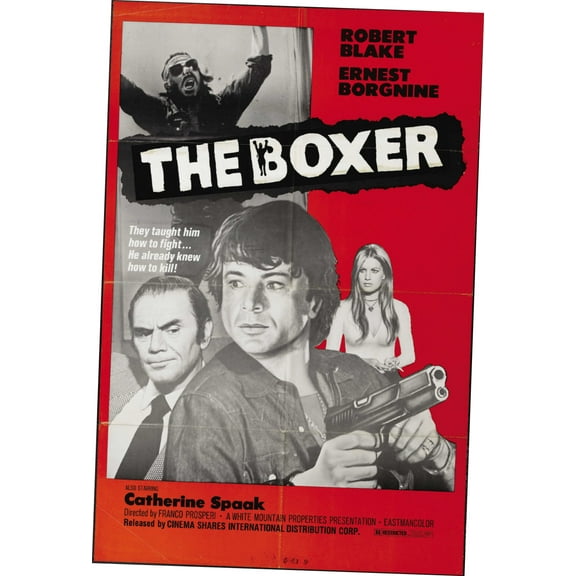 Best Posters Boxer The Robert Blake Movie Poster 11Inx17In Mini Poster 11x17 Poster Color Category: Multi, Unframed, Ages: Adults