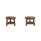thumbnail image 1 of Speravity Taburetes bajos de madera, banco pequeño, soporte para plantas, soporte para maceta de interior y exterior, estante moderno para Como se muestra 2piezas, 1 of 4