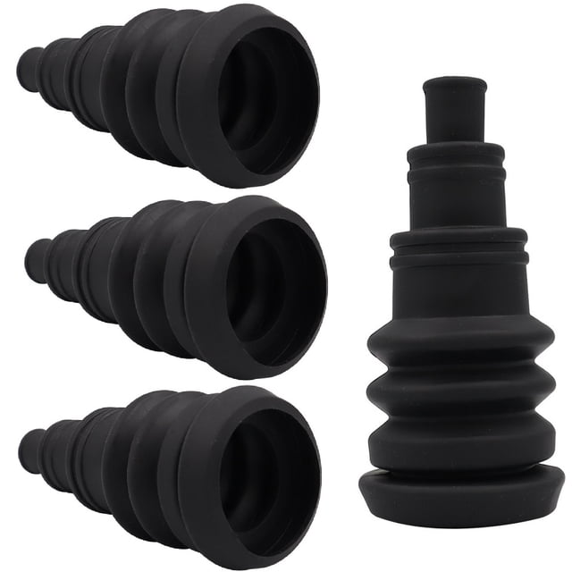 4 Pcs Universal Firewall-Boots Automobile Rubber Grommets 3/8 To 1 Inch Diameter Wire Bundle-Boots Wiring Harness