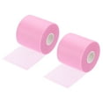 thumbnail image 1 of Unique Bargains 30 Yard PU Tennis Badminton Racket Grip Cushion Wrap Tape Backing Film, Pink 2 Pack, 1 of 8