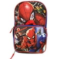 thumbnail image 2 of Marvel Spider-Man 16" Shoulder Backpack for School with Rectangular Lunch Bag, 2 of 4