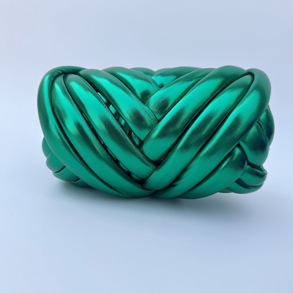 MOMOJIA 16.4YardX25mm Metallic Weaving Thread Milky Silk Yarn For Handmade Blankets Bag