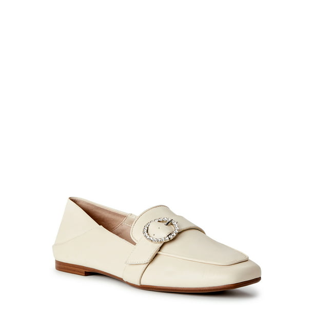 Time and Tru Women's Buckle Loafers - Walmart.com