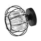 thumbnail image 5 of Pantalla de lámpara de techo con forma de farol negro, para pasillo, sala de estar, 5 of 10