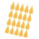 thumbnail image 1 of 20x Flat Wind Jet Air Blower Air Nozzle Spray 3 Holes 1/4" Bspt Yellow, 1 of 4