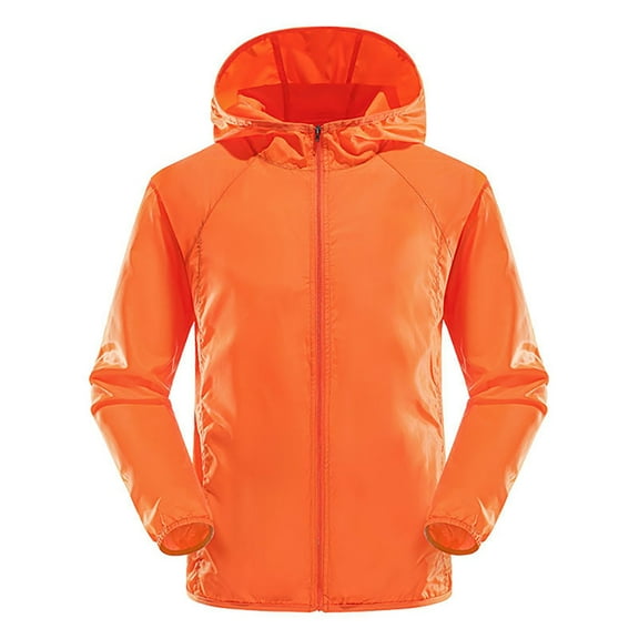 FLMEI Women's Men Sun Protection Jacket Summer Upf50 UV Rashguard Hooded Sun Shirt Loose Sunsuits Tops for Unisex M- 4XL