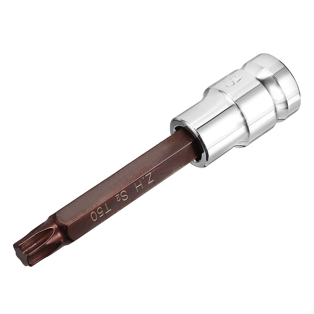 Tasharina 1/2-Inch Drive T50 Torx Bit Extra Long Socket, S2 Steel