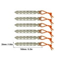 thumbnail image 2 of Tent Stakes Tent Nails V Shaped Design Outdoor Tent Accessories, 2 of 8