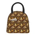 thumbnail image 2 of Haiem Autumn With Pumpkin Harvest Printed Lunch Bag Women, Lunch Box Lunch Bag for Women, Small Leakproof Cute Lunch Tote Large Capacity Reusable Insulated Cooler Lunch Container, 2 of 6