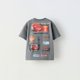 thumbnail image 4 of Tops de manga corta para niños y niñas, camisetas informales de cuello redondo, camiseta blanca bonita, disfraz suelto, camisetas versátiles simples para niños pequeños, nueva moda, 4 of 5