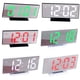 thumbnail image 2 of Reloj despertador digital Reloj con espejo LED Pantalla multifunción Mesa de luz LCD nocturna Escritorio Sistema de 12/24 horas Scienceny JJ25294-02B, 2 of 6