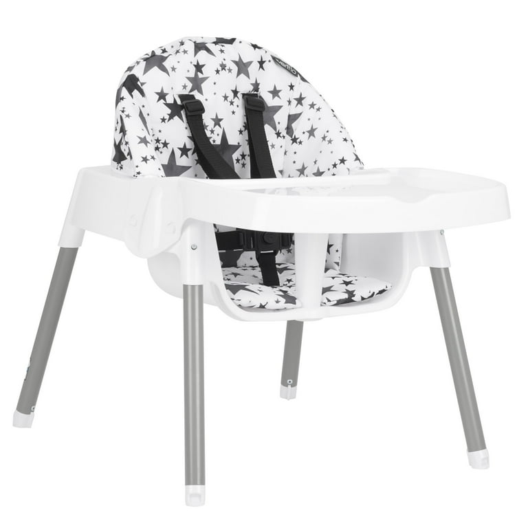Evenflo 4-in-1 Eat & Grow Convertible High Chair (Pop Star White)