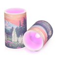 thumbnail image 7 of Yayeee Flameless Candles with Remote Flickering Battery Operated Multi Color Changing, Floral Mountain, 7 of 7