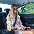thumbnail image 5 of Ochapa Sunflower 30oz Tumbler Stainless Steel With Handle Flip Straw, Leakproof Travel Mug iced Coffee Cup, Birthday Mothers Day Christmas Gifts For Women Friends Girls Flower Lovers, 5 of 7