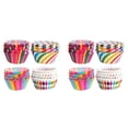 thumbnail image 1 of 800x Cupcake Baking Paper Cups Muffin Cupcake Liners Colorful Rainbow Combo Disposable Baking Cups Set Standard Size, 1 of 8