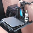 thumbnail image 2 of Car Back Seat Tray Desktop is Stable, for Rear Passengers to Eat and Work, Adjustable Travel Tray, 2 of 6