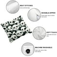 thumbnail image 6 of Panda Face Decorative Pillow Cases  Super Soft Throw Pillows Cover for Sofa Chair Bedroom, 6 of 7