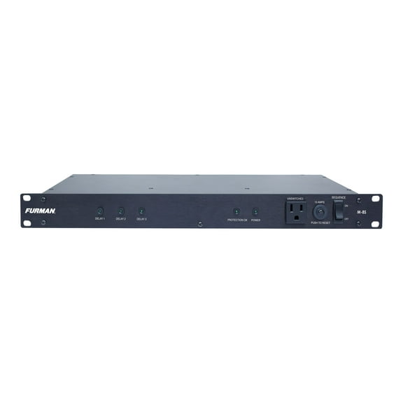 Furman Merit M-8S - Power sequencer (rack-mountable) - AC 120 V - output connectors: 9 - 1U