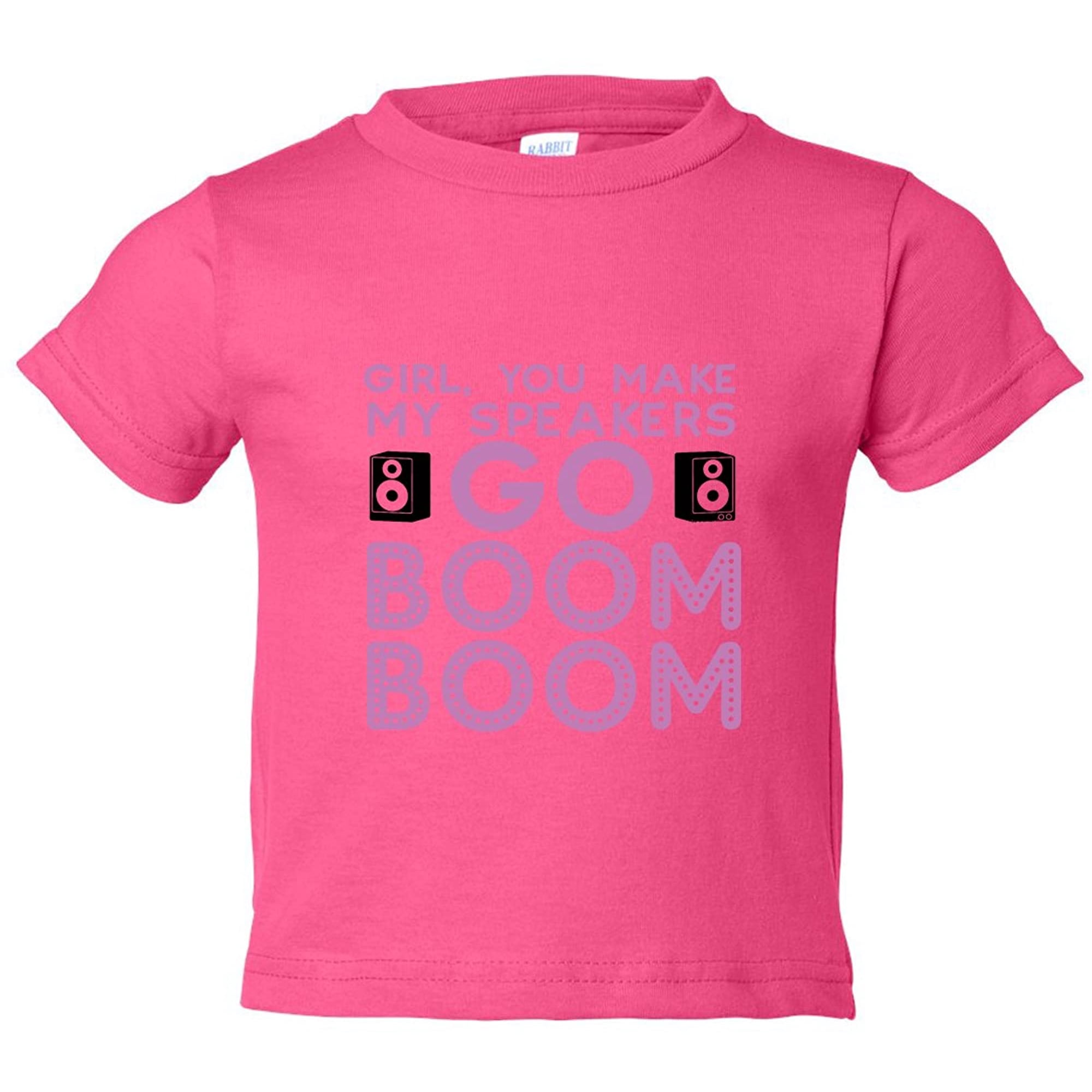 Kids Funny Music Youth Girl You Make My Speakers Go Boom Boom Toddler Shirt  | Walmart Canada