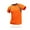 Orange, variant on FLMEI Women's Men's Short Sleeve Shirts Womens Sun Protection Quick Dry T-Shrit Outdoor Yoga Running Workout Tops for Mens S-4XL