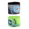 thumbnail image 1 of Brazalete deportivo,Brazalete deportivo Brazalete de fútbol de fútbol,Brazalete Baloncesto Ajustable Flexible,Brazalete elástico a rayas con brazalete anticaída,Brazalete deportivo para Macarena Brazalete deportivo, 1 of 8