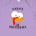 thumbnail image 4 of Inktastic Thanksgiving Nana's Lil' Butterball Cute Turkey Face Boys or Girls Baby Bodysuit, 4 of 5
