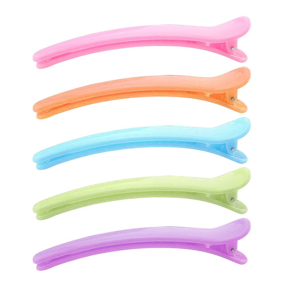 Duckbill Hair Clips NonSlip Plastic Duck Teeth Bows Hair Styling Claw