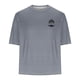 thumbnail image 4 of Mens Camisas de Manga Corta Impresión Casual Deportes Cuello Redondo Blusa, Poliéster Ligero para la Primavera Verano Al Aire Libre Uso Diario, 4 of 4
