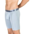 thumbnail image 3 of Men's Obviously A01-1E PrimeMan AnatoMAX 9 Inch Boxer Brief (Ice Blue L), 3 of 4