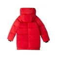 thumbnail image 3 of Orolay Children Hooded Down Jacket Girls Packable Puffer Jacket Boys Winter Jackets Warm Parka(Red, 8-9Y), 3 of 4